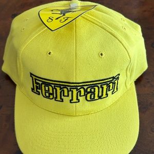 Ferrari Yellow Ball Cap